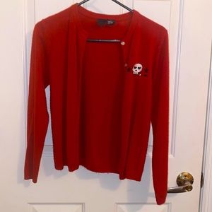 Vintage skull sweater